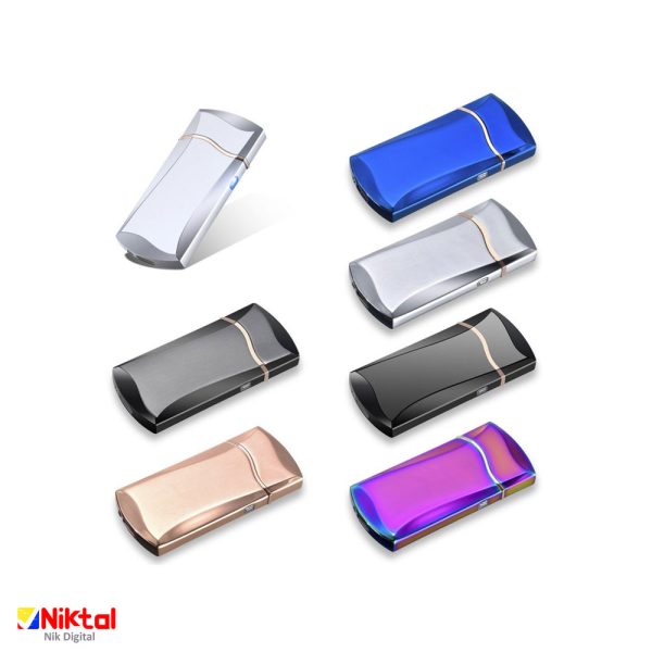 Electronic rechargeable lighter F707 فندک شارژی
